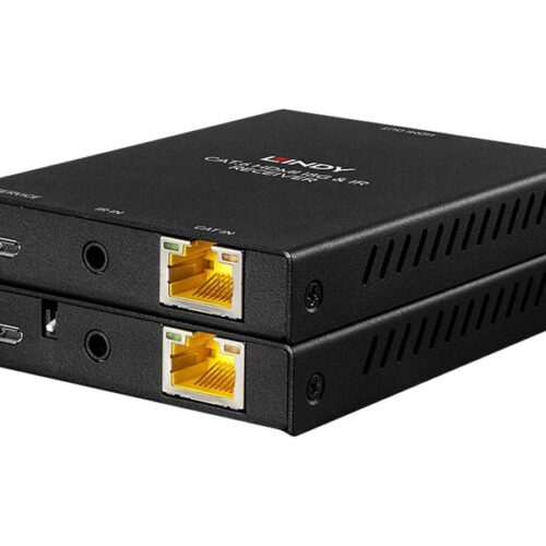 LINDY 50m Cat.6 HDMI 18G & IR Extender with PoC & Loop Out