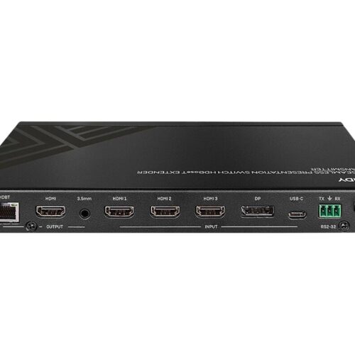 LINDY 5×2 Seamless Presentation Switch HDBaseT Extender