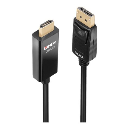 LINDY 5m DP to HDMI Adapter Cable with HDR