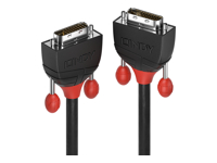 LINDY 5m DVI-D Dual Link Cable Black male / male