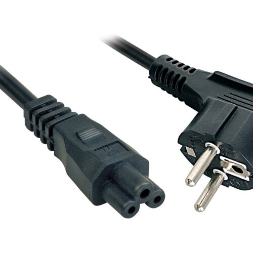 LINDY 5m Schuko to IEC C5 Mains Cable