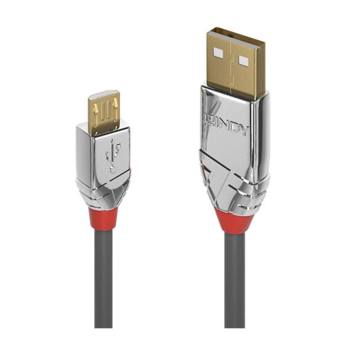 LINDY 5m USB 2.0 Type A/Micro-B Cable Cromo Line 480Mbit/s