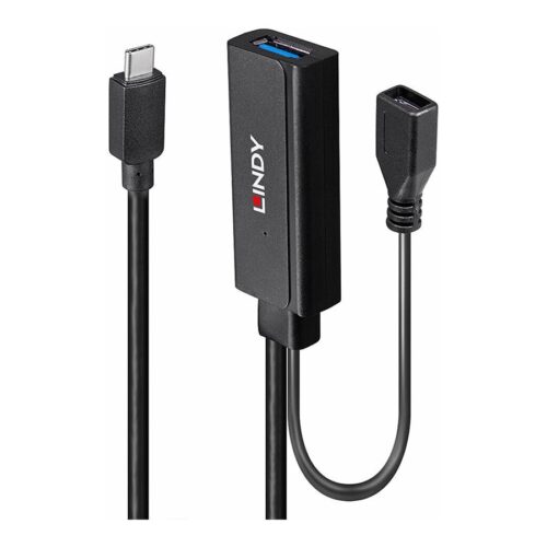 LINDY 5m USB 3.2 Gen 1 C/A Active Extension