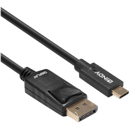 LINDY 5m USB Type C to DP Adapter Cable with HDR