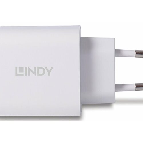 LINDY 65W USB Type A & C GaN Charger