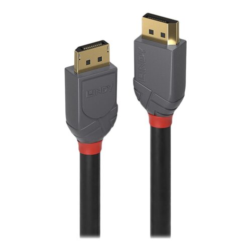 LINDY 7.5m DisplayPort 1.2 Cable Anthra Line