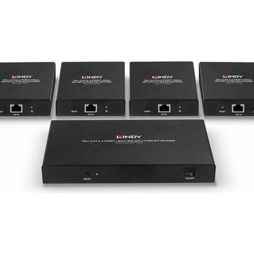 LINDY 70m 4 Port Cat.6 HDMI 4K60 Splitter Extender