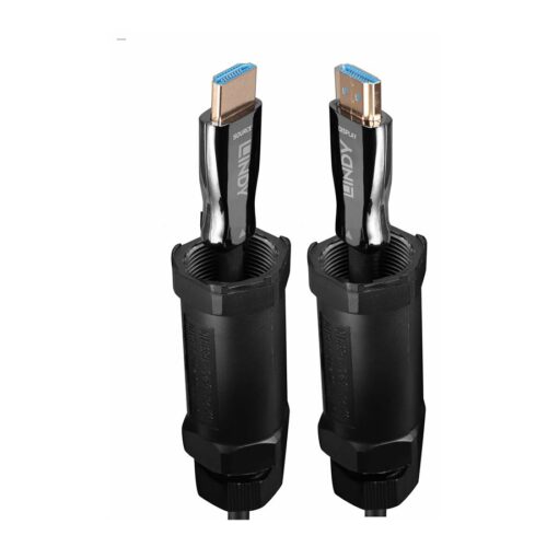 LINDY 70m armored Fibre Optic Hybrid HDMI 8K60 cable