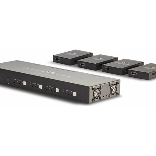 LINDY 70m Cat.6 4×4 HDMI 18G Matrix Extender