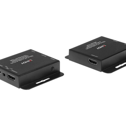 LINDY 70m Cat.6 HDMI 10.2G & IR Extender Amplify HDMI 10.2G & IR signals over 70m via Cat.6 cable