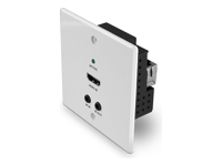 LINDY 70m Cat.6 HDMI 4K60 HDBaseT EU Wall Plate Extender