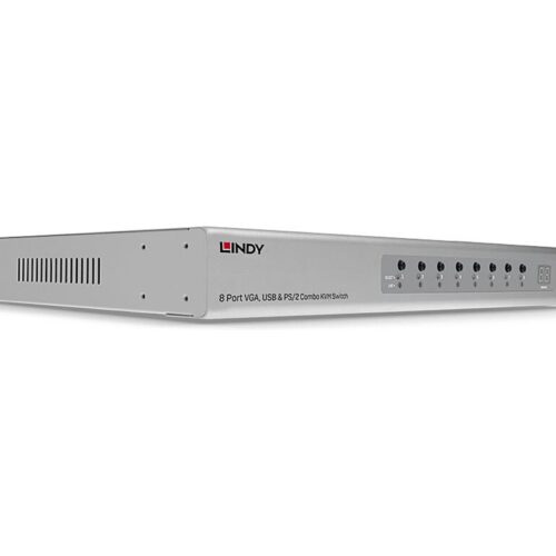 LINDY 8 Port VGA USB & PS/2 Combo KVM Switch