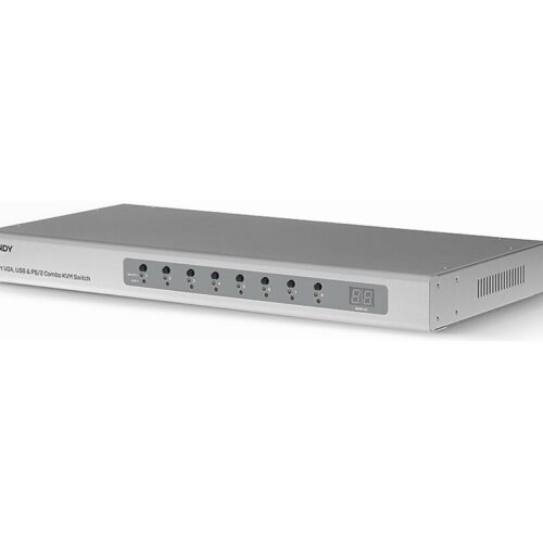 LINDY 8 Port VGA USB & PS/2 Combo KVM Switch