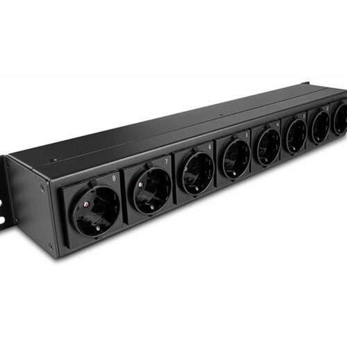 LINDY 8 Way Schuko PDU with switches