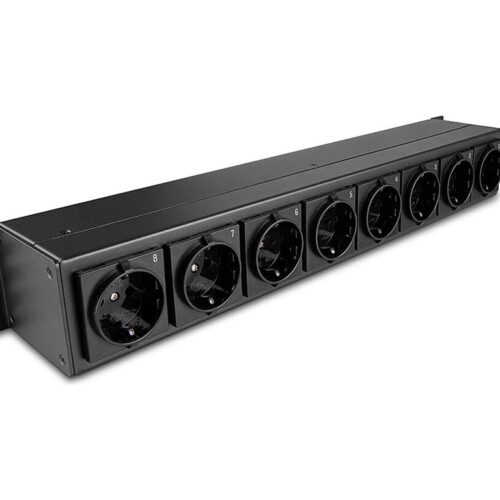 LINDY 8 Way Schuko PDU with switches