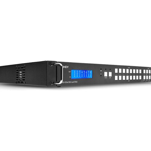 LINDY 8×8 HDMI 18G Matrix with Video Wall Scaling