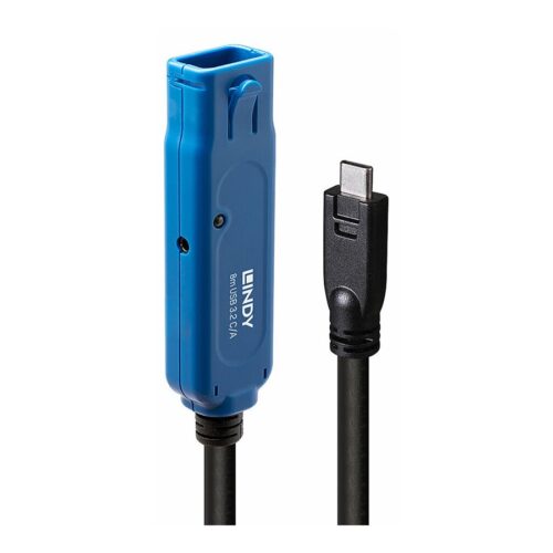 LINDY 8m USB 3.2 Gen 1 C/A Active Extension Pro