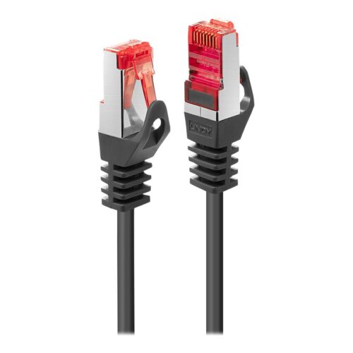 LINDY Basic Cat.6 S/FTP Cable black 0.3m Patchcable