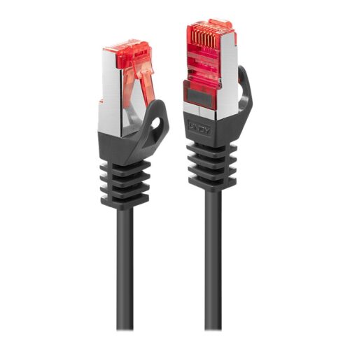 LINDY Basic Cat.6 S/FTP Cable black 2m Patchcable