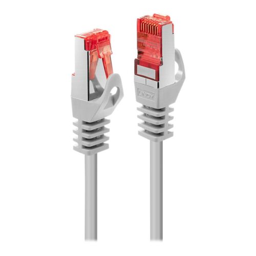 LINDY Basic Cat.6 S/FTP Cable Grey 1.5m Patch Cable