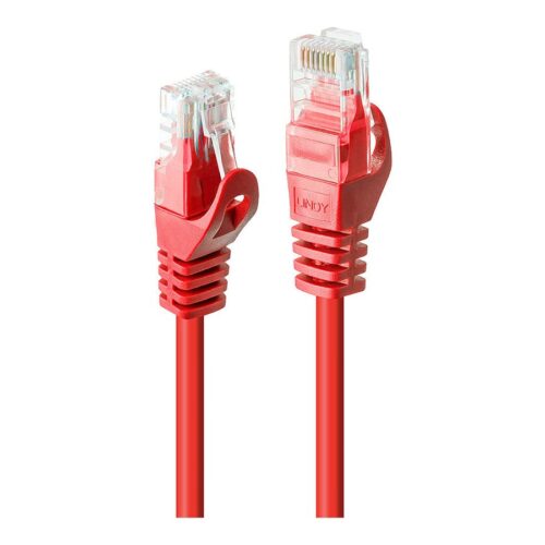 LINDY Basic Cat.6 U/UTP Cable Red 7.5m