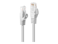 LINDY Basic Cat.6 U/UTP Cable White 0.3m