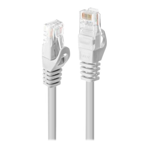 LINDY Basic Cat.6 U/UTP Cable White 1m