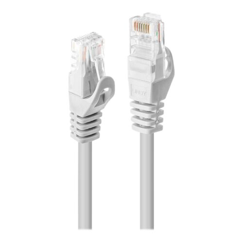LINDY Basic Cat.6 U/UTP Cable White 2m