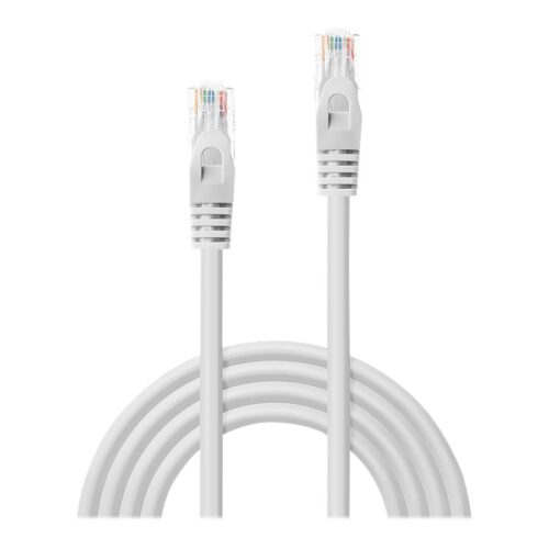 LINDY Basic Cat.6 U/UTP Cable White 5m