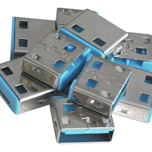 LINDY Bloqueurs de ports USB 10 pièces Bleu