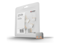 LINDY Bloqueurs de ports USB 10 pièces Orange