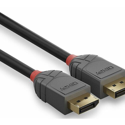 LINDY Câble DisplayPort 1.4 Anthra Line 0.5m