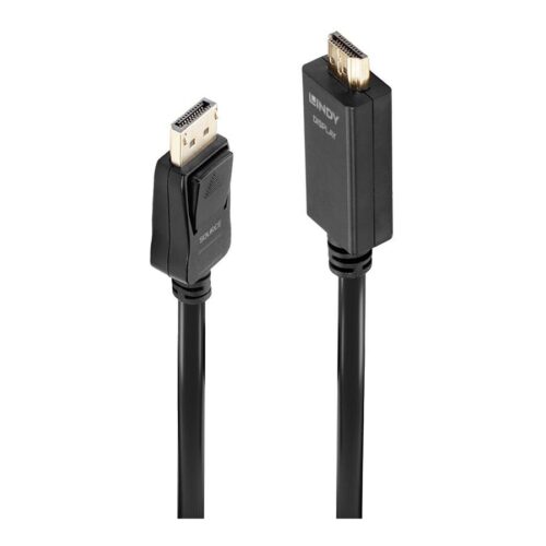 LINDY Câble DisplayPort vers HDMI 4K30 DP:passif 0.5m