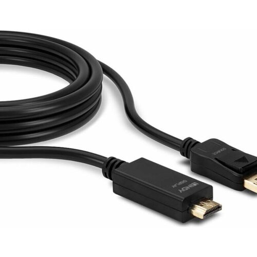 LINDY Câble DisplayPort vers HDMI 4K30 DP:passif 0.5m