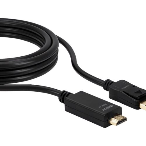 LINDY Câble DisplayPort vers HDMI 4K30 DP:passif 3m