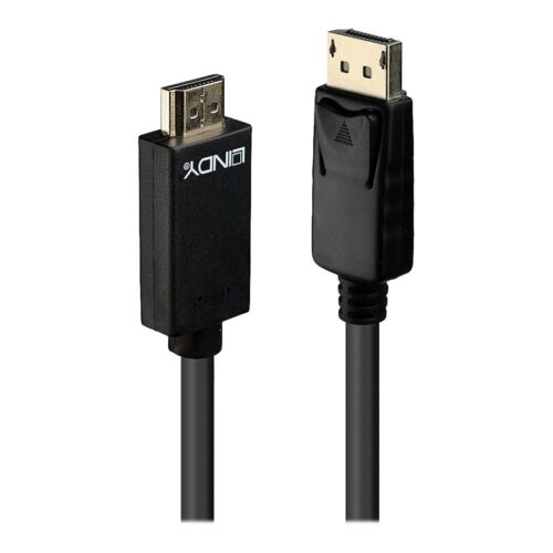 LINDY Câble DisplayPort vers HDMI 4K30 DP:passif 3m