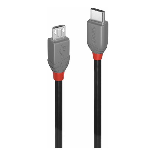 LINDY Câble USB 2.0 Type C vers Micro-B Anthra Line 2m