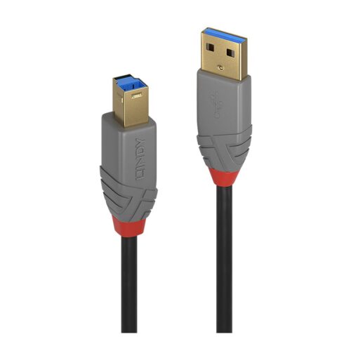 LINDY Câble USB 3.0 Type A vers B Anthra Line 1m