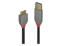 LINDY Câble USB 3.0 Type A vers Micro-B Anthra Line 2m