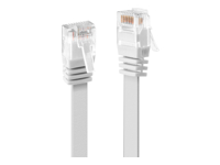 LINDY Cat.6 Ribbon Patch Cable Unshielded White 3m Without Shielding