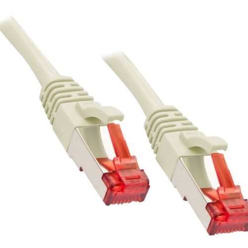 LINDY Cat.6 S/FTP Cable grey 0.5m Patchcable