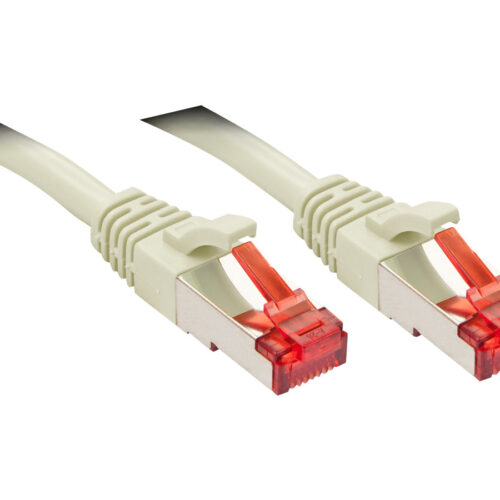 LINDY Cat.6 S/FTP Cable grey 5m Patchcable