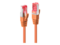 LINDY Cat.6 S/FTP Cable orange 10m Patchcable
