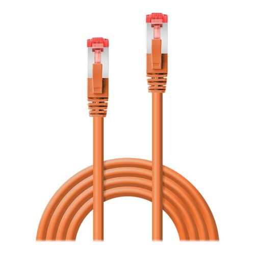 LINDY Cat.6 S/FTP Cable orange 1m Patchcable