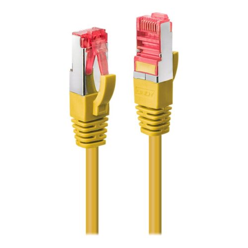 LINDY Cat.6 S/FTP Cable Yellow 0.3m Patch Cable
