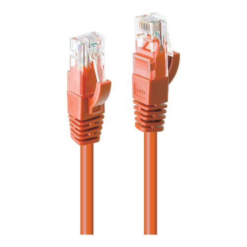 LINDY Cat.6 U/UTP Cable Orange 15m Colour Code ANSI/TIA 568C