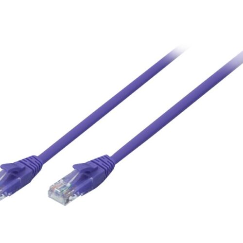 LINDY Cat.6 U/UTP Cable Purple 1m