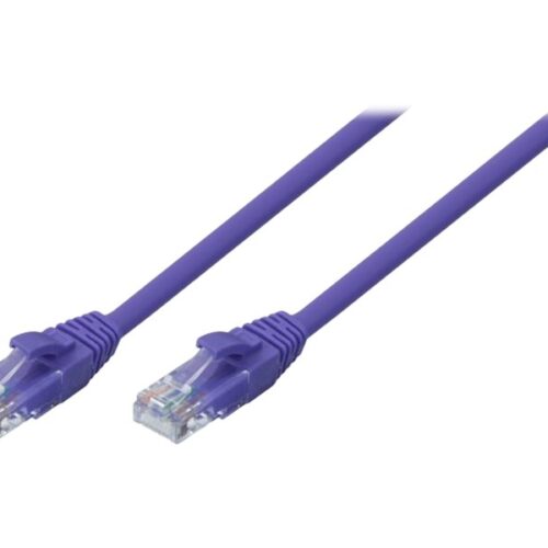 LINDY Cat.6 U/UTP Cable Purple 5m Colour Code ANSI/TIA 568C