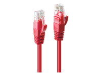 LINDY Cat.6 U/UTP Cable Red 7.5m