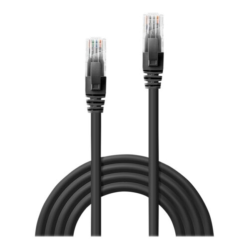 LINDY Cat.6 UTP Cable Black 3m